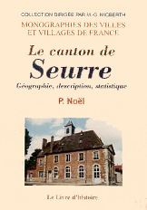 SEURRE (Le canton de). Géographie, description statistique