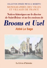 BROONS et UZEL (Notices historiques sur le diocèse de (...)