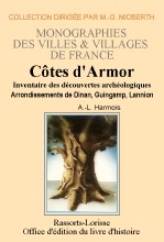 CÔTES-D'ARMOR - Inventaire des découvertes archéologiques,