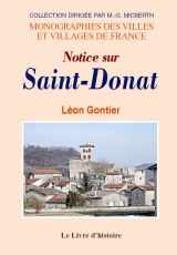SAINT-DONAT (Histoire de)