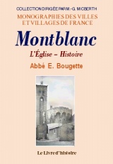 MONTBLANC. L'église, l'histoire