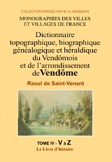 VENDÔMOIS (Dictionnaire topographique, biographique, (…)