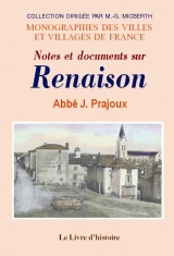 RENAISON (Notes et documents sur)
