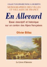ALLEVARD (En). Essai descriptif et historique sur un (…)