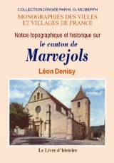 MARVEJOLS (Notice topographique et historique sur le (…)