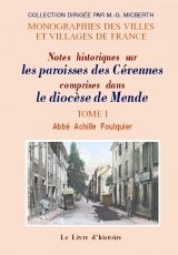 MENDE (Notes historiques sur les paroisses des Cévennes (…)