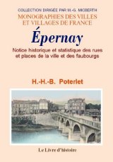 ÉPERNAY (Notice historique et statistique des rues et (…)