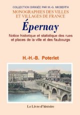 ÉPERNAY (Notice historique et statistique des rues et (...)
