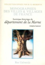 MARNE (Statistique historique du département de la)