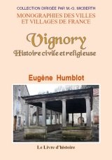 VIGNORY Histoire civile et religieuse