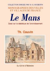 LE MANS. Essai surla statistique de l'arrondissement