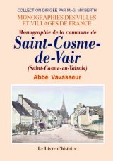 SAINT-COSME-DE-VAIR (Monographie de la commune de)