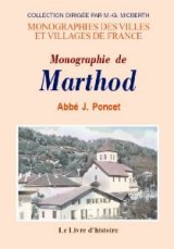 MARTHOD (Monographie de)