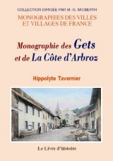 GETS et de la CÔTE D'ARBROZ (Monographie)