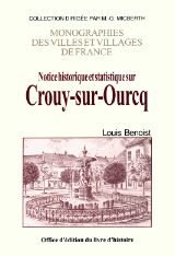 CROUY-SUR-OURCQ (Notice historique et statistique sur)