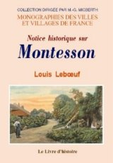 MONTESSON (Notice historique sur)