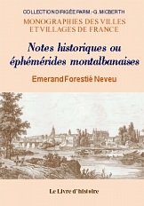 MONTAUBAN Notes historiques ou éphémérides