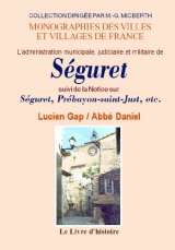 SÉGURET (Essai sur l'administration municipale, (…)