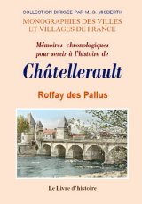 CHÂTELLERAULT (Mémoires chronologiques pour servir à (…)