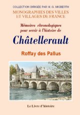 CHÂTELLERAULT (Mémoires chronologiques pour servir à (...)