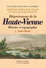 HAUTE-VIENNE (Département de la) Volume I