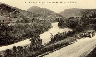 Vallée de l'Ain et pic Oliferne